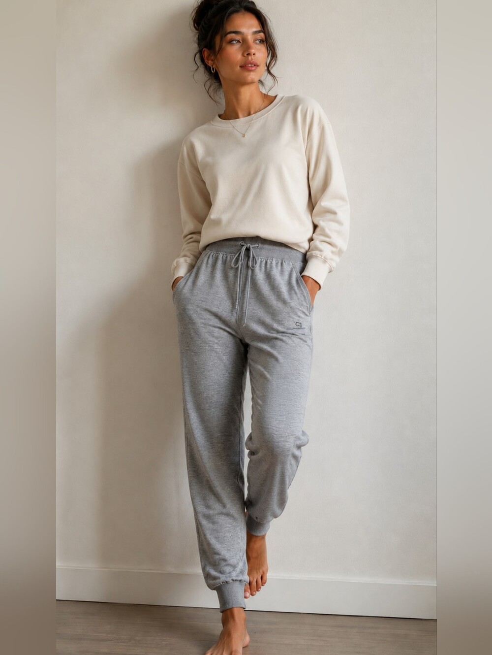 GapFit Gray Jogger Sweatpants Size M